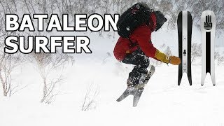 Japan Powder Surfing  Bataleon Surfer Snowboard Review [upl. by Labors]