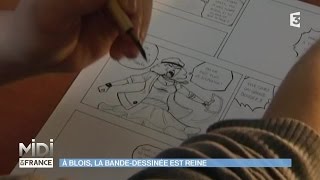 VU DICI  À Blois la bandedessinée est reine [upl. by Inalan738]