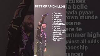 TOP 15 SONGS OF AP DHILLON  Audio jukebox  Best of AP dhillon [upl. by Ornstead557]