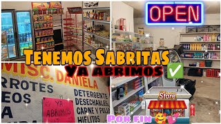 Ya tenemos Sabritas ✅ Ya vamos abrir la tiendita 🥰💕 [upl. by Sunil179]