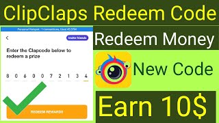 Clipclaps Redeem Code Invalid  No Longer Eligible Input Problem Fix Error Revard Earn 10 Pakistan [upl. by Gerianne]