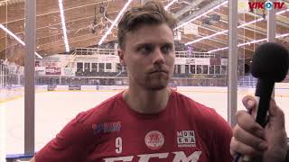 VIKTV 9 Trevor Mingoia efter AIKmatchen hemma [upl. by Fransen603]