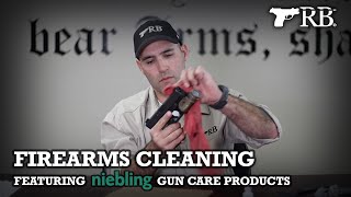 Firearms Cleaning Featuring Niebling Gun Care Products [upl. by Fihsak622]