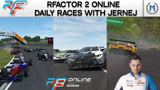 rFactor 2 Online  Daily Races amp Weekly GTE Open [upl. by Kristo]