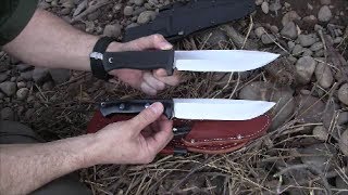 Fallkniven A1 and Bark River Bravo 15 [upl. by Assenov]