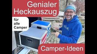 Mehr Stauraum und Komfort  Der geniale Heckauszug für alle Camper [upl. by Eentihw126]