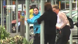 20111121  3NEWS  WELLINGTON WIND TOO STRONG FOR SOME RAW FOOTAGE [upl. by Salvucci]