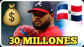 BRAVOS DE ATLANTA LE DAN 30 MILLONES AL DOMINCANO REYNALDO LOPEZ [upl. by Bagger]