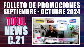 Programa 21 Tool News Lanzamientos y Promociones de herramientas Septiembre  Octubre 2024 [upl. by Chem]