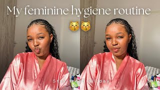 MY FEMININE HYGIENE ROUTINE 2024  HYGIENE TIPS  Debra Shongwe [upl. by Refinney]