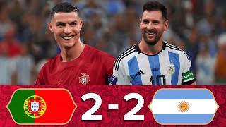 Last International Match Between Lionel Messi And Cristiano Ronaldo [upl. by Sherard]