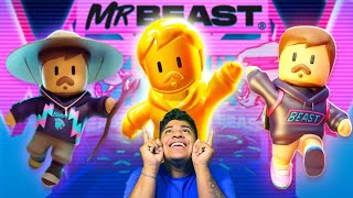 ¡Vencí a Stumble Guys con MrBEAST [upl. by Jopa559]