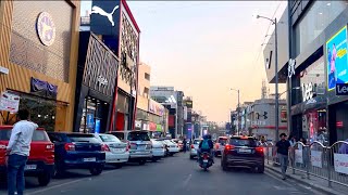 M G Road  Brigade Road  Bangalore Drive  Bengaluru City  Amazing Travel Tours [upl. by Dnomyaw977]