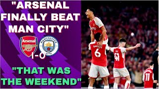 Arsenal FINALLY Beat Man City  McTominay saves Man Utd  Spurs go TOP  quotTHAT WAS THE WEEKENDquot [upl. by Backer]