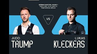 🔴 Judd Trump vs Lukas Kleckers Live  2024 German Masters Snooker Live  Snooker Live [upl. by Fadden]