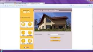 Comment créer un compte à distance sans clavier LCD pour lalarme Protexiom   Somfy [upl. by Leis343]