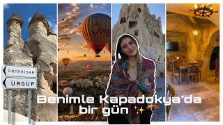 KAPADOKYA2 GÖREME AÇIK HAVA MÜZESİ🪂 ÜRGÜP’TE UYANMAK⛅️ BALON MANZARALARI ☂️🎈kapadokya [upl. by Cho]