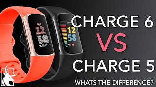 FITBIT Charge 6 VS Charge 5  exactly what is the difference in under 2 minutes [upl. by Soirtimid]