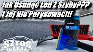 Jak Usunąć Lód Z Szyby I Jej Nie Porysować Ceramikker Zero Ice  Test Działania [upl. by Regazzi]