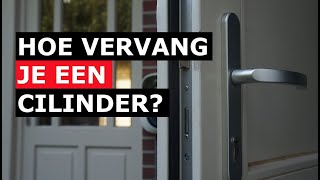 Hoe vervang je een cilinderslot [upl. by Ruy]