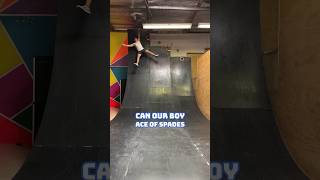 The Warped Wall Challenge🏃‍♂️ aceofspadess shorts [upl. by Utas]