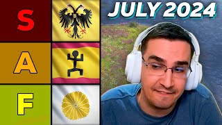 New Patch AOE4 Civ Tier List July 2024 [upl. by Bust]