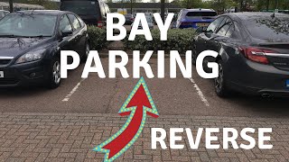 Reverse Bay Parking Manoeuvre Using The 45 Degrees Method [upl. by Annovahs]