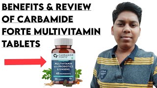 Carbamide Forte Multivitamin Review  Carbamide Forte Multivitamin Benefits  Multivitamin Tablets [upl. by Anival]