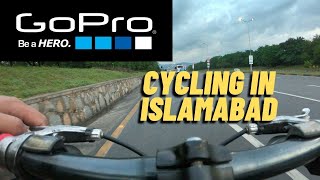 CYCLING IN ISLAMABAD ｜ GoPro Edition ｜ Timelapse [upl. by Aisatnaf119]