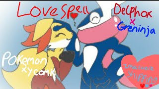 Love Spell Delphox x Greninja  Pokémon XY Comic [upl. by Now]