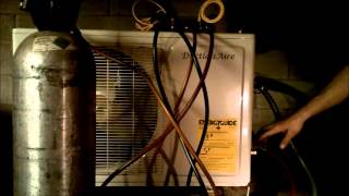 Ductless Mini Split Heat Pump Installation Part 2 [upl. by Ridglea536]