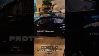 Arrma Infraction v2 6s w Mustang body aarma arrmainfraction proline rccar [upl. by Aliuqehs]