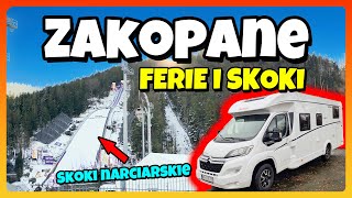 ZAKOPANE W FERIE  Skoki Narciarskie  BILETY NA ZLOT  Knajpka w Zakopanem  Kamperem w Góry [upl. by Naashar109]