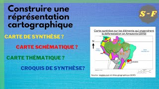 SF4 Comment construire une représentation cartographique [upl. by Pastelki]