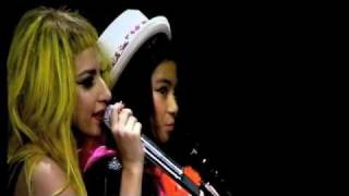 Born This Way  Lady Gaga duet with Maria Aragon LIVE Toronto [upl. by Mcdougall]