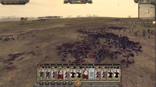 Total War ATILLA  Western Roman Empire vs Suebian Horde  Pyrrhic victory [upl. by Hannahoj]