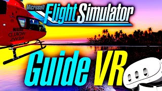 FLIGHT SIMULATOR en VR  le GUIDE COMPLET [upl. by Aicrop388]