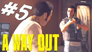 DET SKETE BARE IKKE  A Way Out Ending Ep 5 Dansk PS4 Pro Dansk [upl. by Cioban]