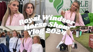 ROYAL WINDSOR HORSE SHOW VLOG 2024 [upl. by Tasiana]