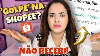 O QUE ESTÁ ACONTECENDO COM AS ENTREGAS DA SHOPEE Pedido entregue mas não recebi  Por Amanda Araújo [upl. by Wendelina]