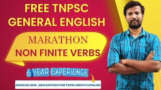 MARATHON  TNPSC GENERAL ENGLISH  SUB ZERO GRAMMAR BATCH  NON  FINITE VERBS  CLASS  14  ABITH [upl. by Laro]