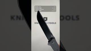 Böker Kwaiken American Tanto 01BO512 Black G10 pocket knife [upl. by Arraeis]