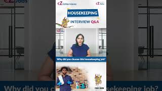 Housekeeping Interview Questions and Answers in English I Why did you choose this housekeeping job [upl. by Anoik]