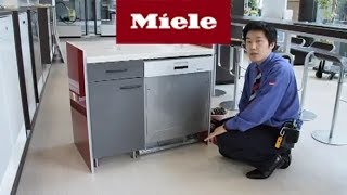 【How to】ミーレ食器洗い機 G 4000 amp G 5000  取付け編   Miele（ミーレ） [upl. by Kcirnek376]