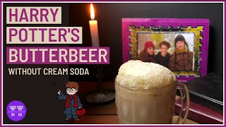 Harry Potter Butterbeer Without Cream Soda  NonAlcoholic Butterbeer Recipe [upl. by Vitale]