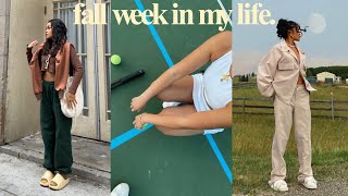 FALL WEEK IN MY LIFE VLOG  Getting Ready for Fall [upl. by Nyrroc]