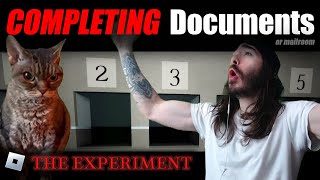 How to COMPLETE Documents Robloxs The Experiment [upl. by Charyl106]