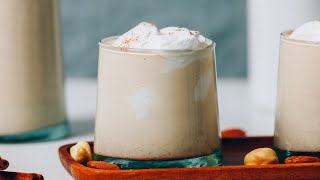 How to Make Vegan Eggnog  Minimalist Baker Recipes [upl. by Esilram]