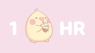 stream cafe  boba date ♥ 1 hour  cute music [upl. by Lach]