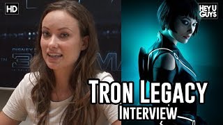 Roundtable Interview with Olivia Wilde for Tron Legacy [upl. by Daughtry739]